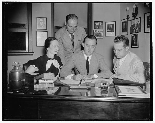 1937 YDA National Officers